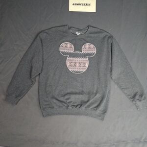 Disney Mickey & Friends Christmas Print Sweatshirt Ugly Sweater